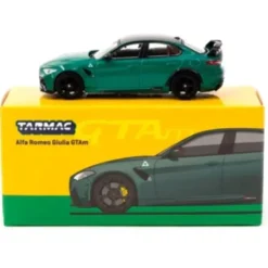 Alfa Romeo Giulia GTAm - Grön - GLOBAL64 - Tarmac - 1:64