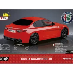 Alfa Romeo Giulia Quadrifoglio - Röd - 24604 - COBI - 1:35