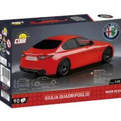 Alfa Romeo Giulia Quadrifoglio - Röd - 24604 - COBI - 1:35