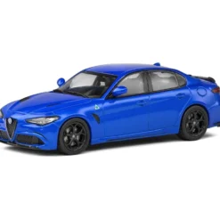 Alfa Romeo Giulia Quadrifoglio - 2019 - Blå - Solido - 1:43