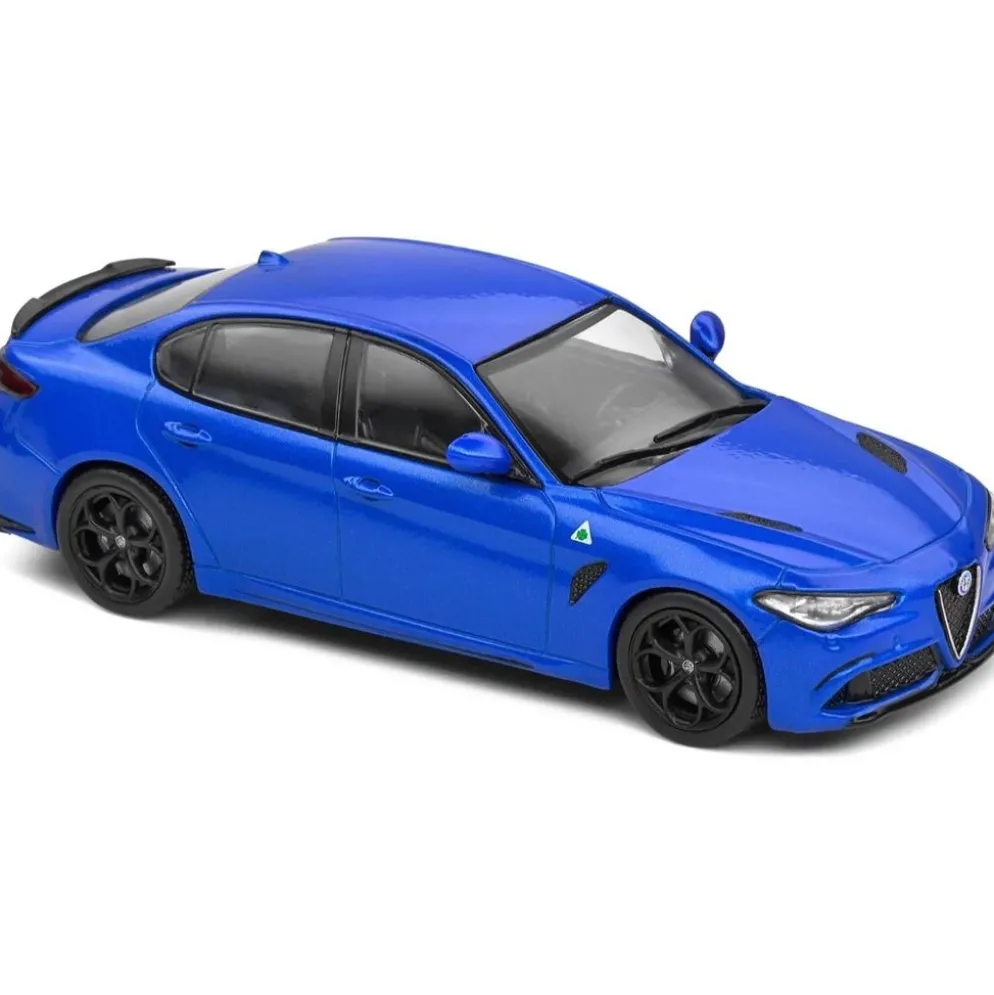 Alfa Romeo Giulia Quadrifoglio - 2019 - Blå - Solido - 1:43