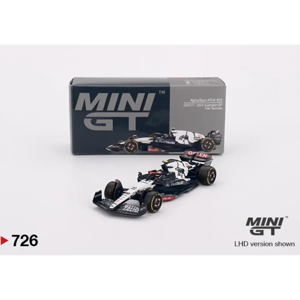 AlphaTauri AT04 Tsunoda 2023 Australian GP - Mini GT - 1:64