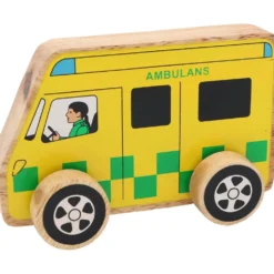 Ambulans i trä från Lanka Kade