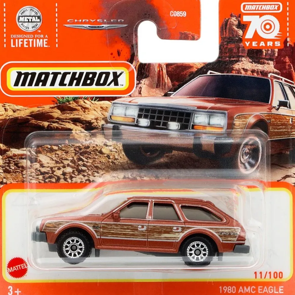 1980 AMC Eagle - Brun - Matchbox 70 Years - Matchbox
