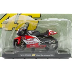 Aprilia RSW 250 - #46 Rossi - Motorcykel - Röd - Altaya - 1:18