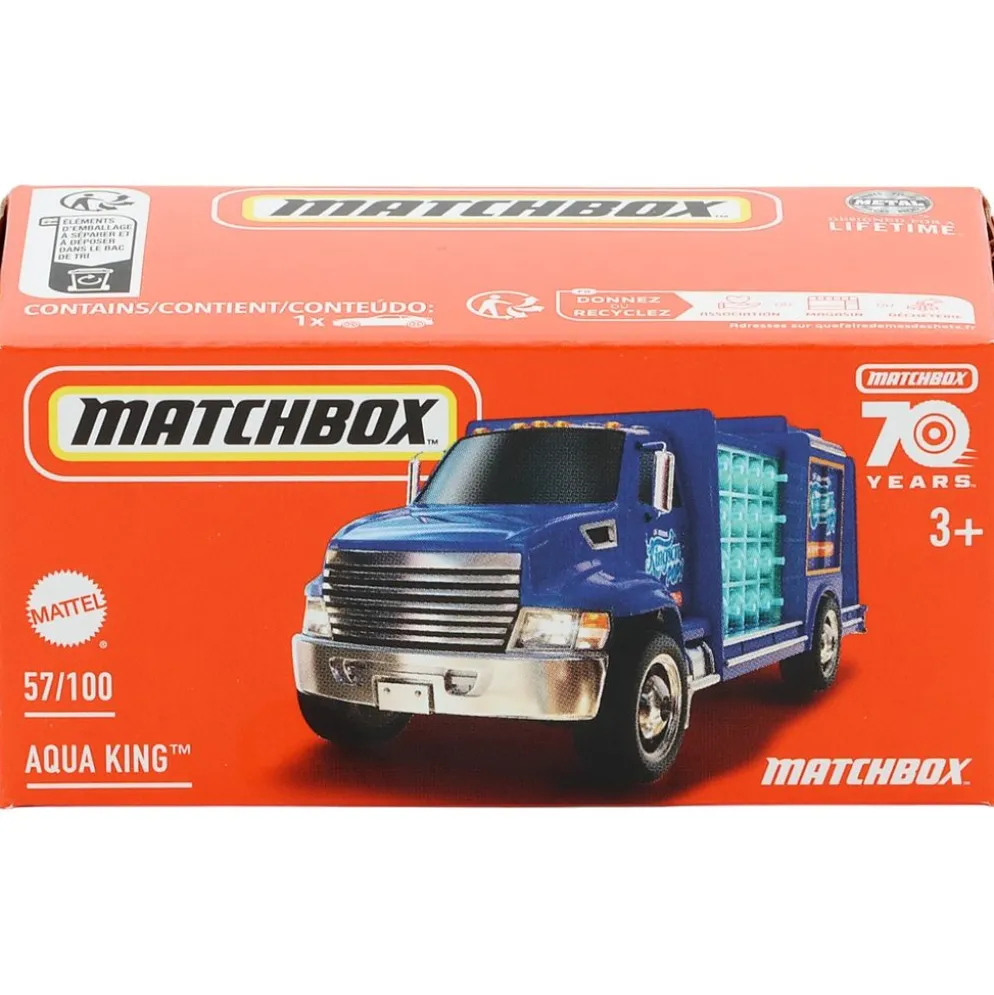 Aqua King - Vattentransport - Blå - Power Grab - Matchbox