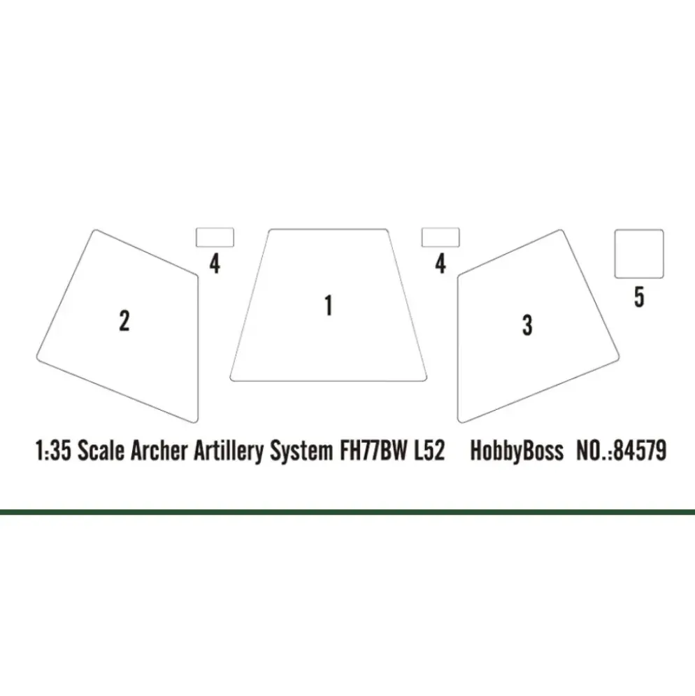 Archer Artillery System FH77BW L52 - Byggmodell - 84579 - Hobby Boss - 1:35
