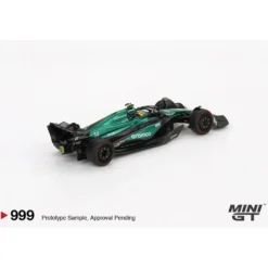 Aston Martin AMR24 #14 Fernando Alonso 2024 F1 2024 Bahrain GP - Grön - 999 - Mini GT - 1:64