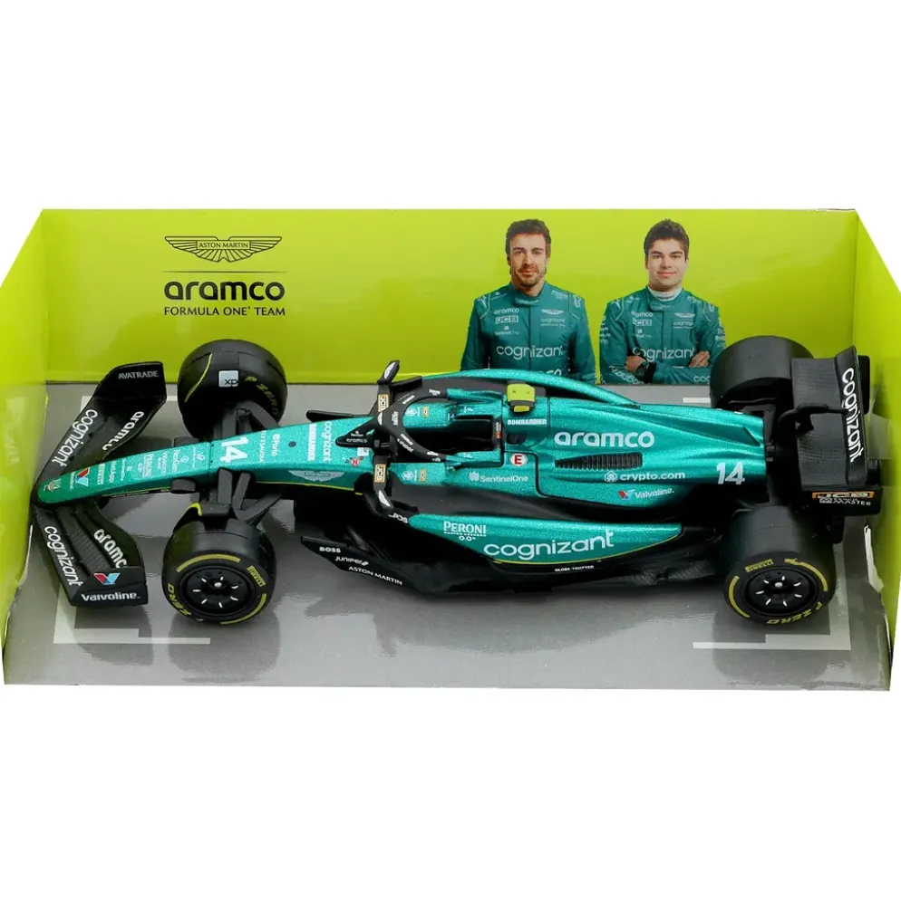 Aston Martin AMR23 #14 - Fernando Alonso - Bburago - 1:43