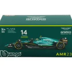 Aston Martin AMR23 #14 - Fernando Alonso - Bburago - 1:43