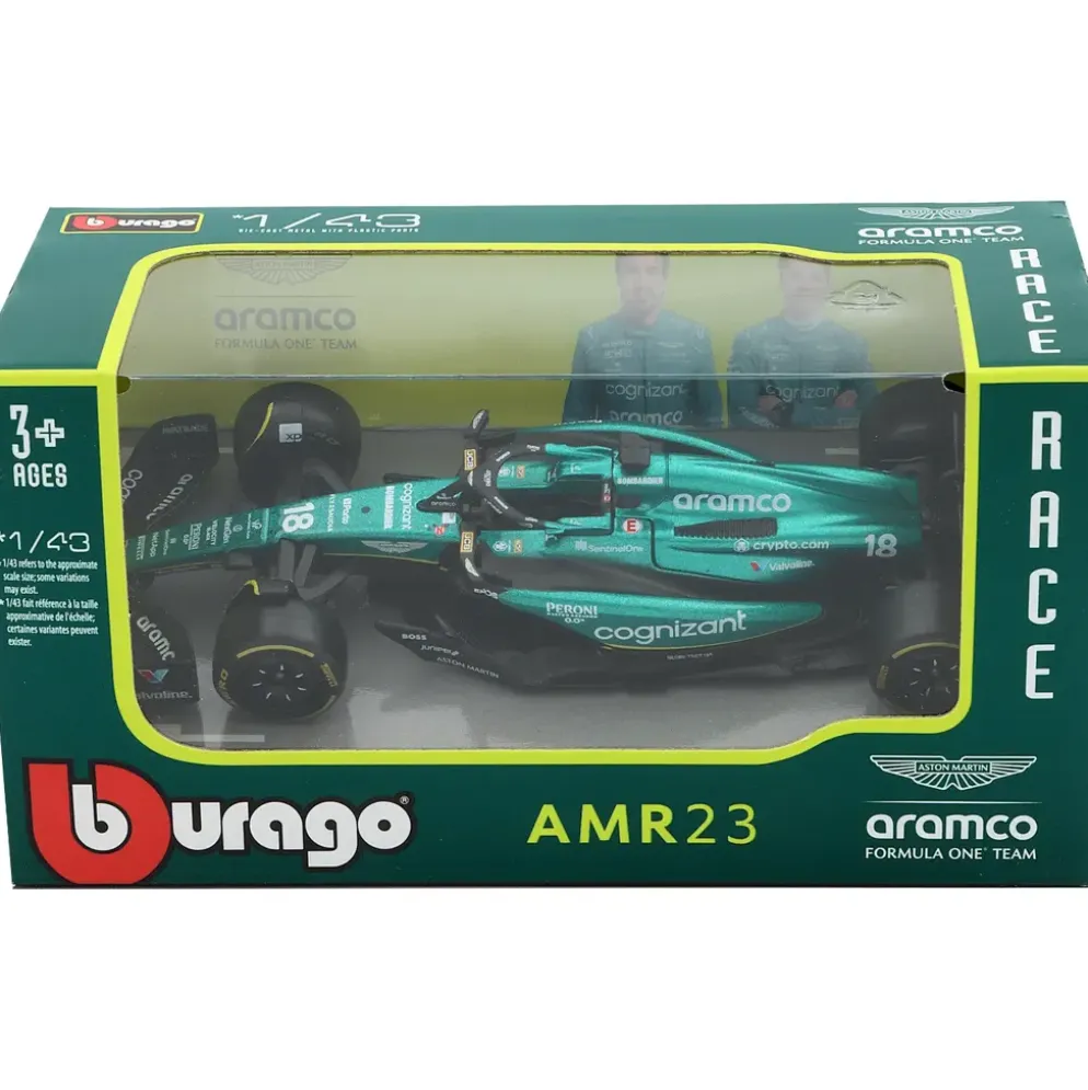 Aston Martin AMR23 #18 - Lance Stroll - Bburago - 1:43