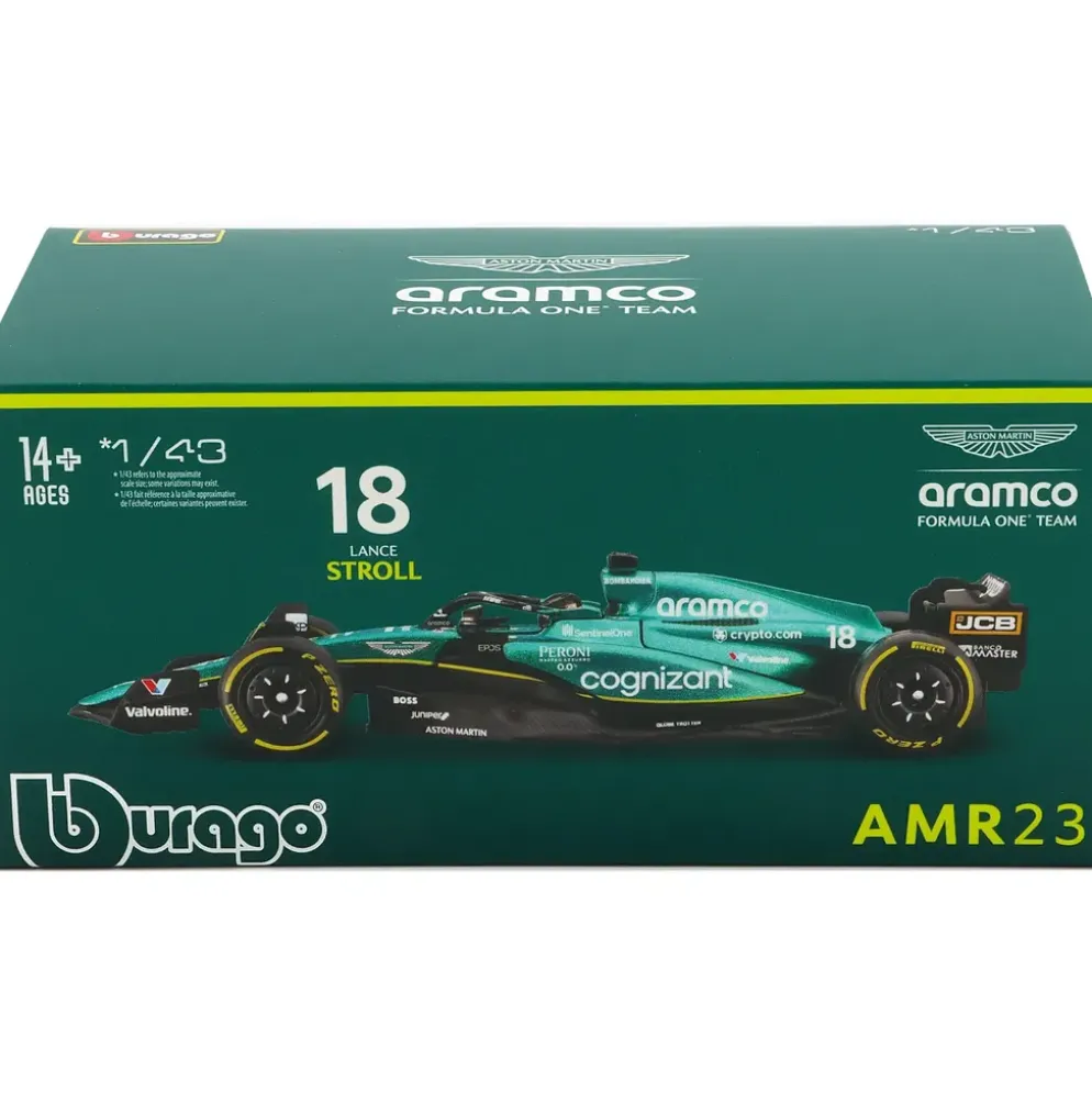 Aston Martin AMR23 #18 - Lance Stroll - Bburago - 1:43