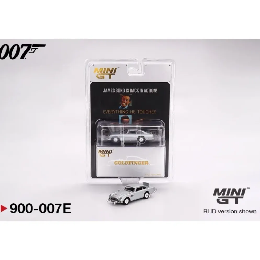 Aston Martin DB5 - Goldfinger - James Bond - Mini GT - 1:64