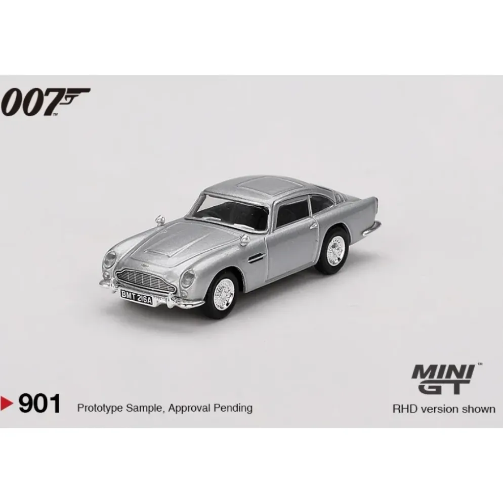 Aston Martin DB5 - Thunderball - Spansk förpackning - James Bond - Mini GT - 1:64