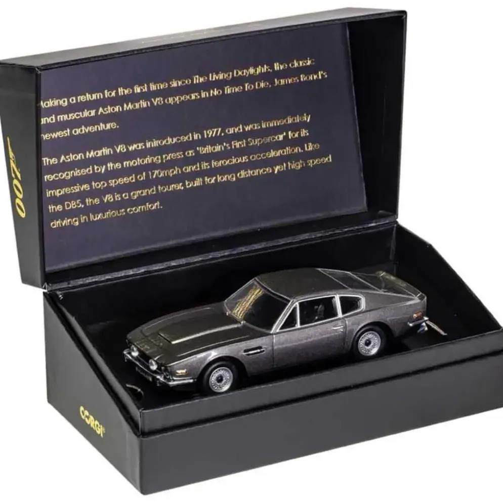 Aston Martin V8 - James Bond - No Time To Die - Corgi - 1:36