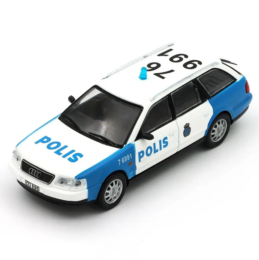Audi A6 Avant - 1994 - Svensk Polis - DeAgostini - 1:43