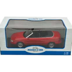 Audi Cabriolet - 1991 - Röd - Modelcar Group - 1:18