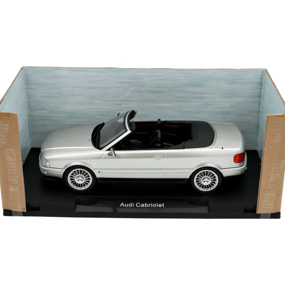 Audi Cabriolet - 1991 - Silver - Modelcar Group - 1:18