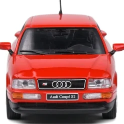 Audi Coupe S2 - 1992 - Röd - Solido - 1:43