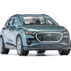 Audi Q4 e-tron - Blågrå Metallic - 1567 - Siku - 7 cm