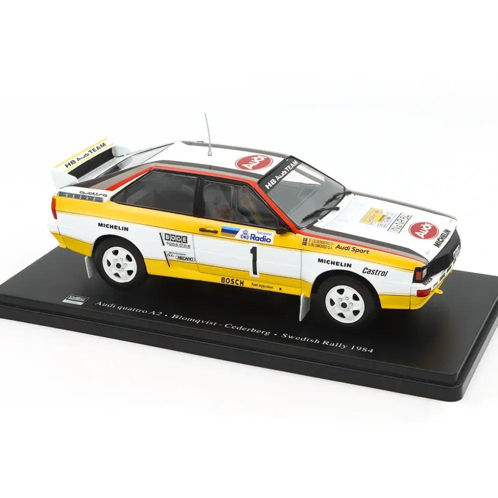 Audi Quattro A2 - Blomqvist / Cederberg - Svenska Rallyt 1984 - 1:24