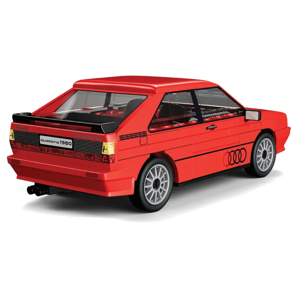 Audi Quattro 1980 - Röd - Klossbyggmodell - 24664 - COBI - 1:35