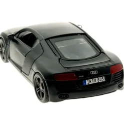 Audi R8 - Mattsvart - Maisto - 1:24