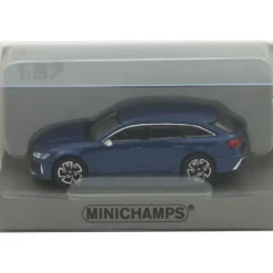 Audi RS6 Avant - 2019 - Blue Metallic - Minichamps - 1:87