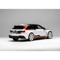 Audi RS 6 Avant GT (C8) - Arkona White - Motorhelix - 1:18