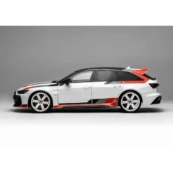 Audi RS 6 Avant GT (C8) - Arkona White - Motorhelix - 1:18