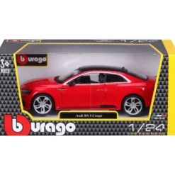 Audi RS 5 Coupé - 2019 - Röd - Bburago - 1:24