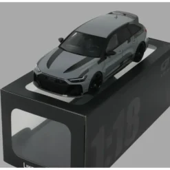 Audi RS 6 GT Avant - 2024 - Grå - GT Spirit - 1:18