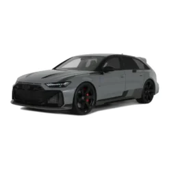 Audi RS 6 GT Avant - 2024 - Grå - GT Spirit - 1:18