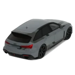 Audi RS 6 GT Avant - 2024 - Grå - GT Spirit - 1:18