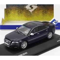 Audi S8 (D3) V10 - 2010 - Blå - Solido - 1:43