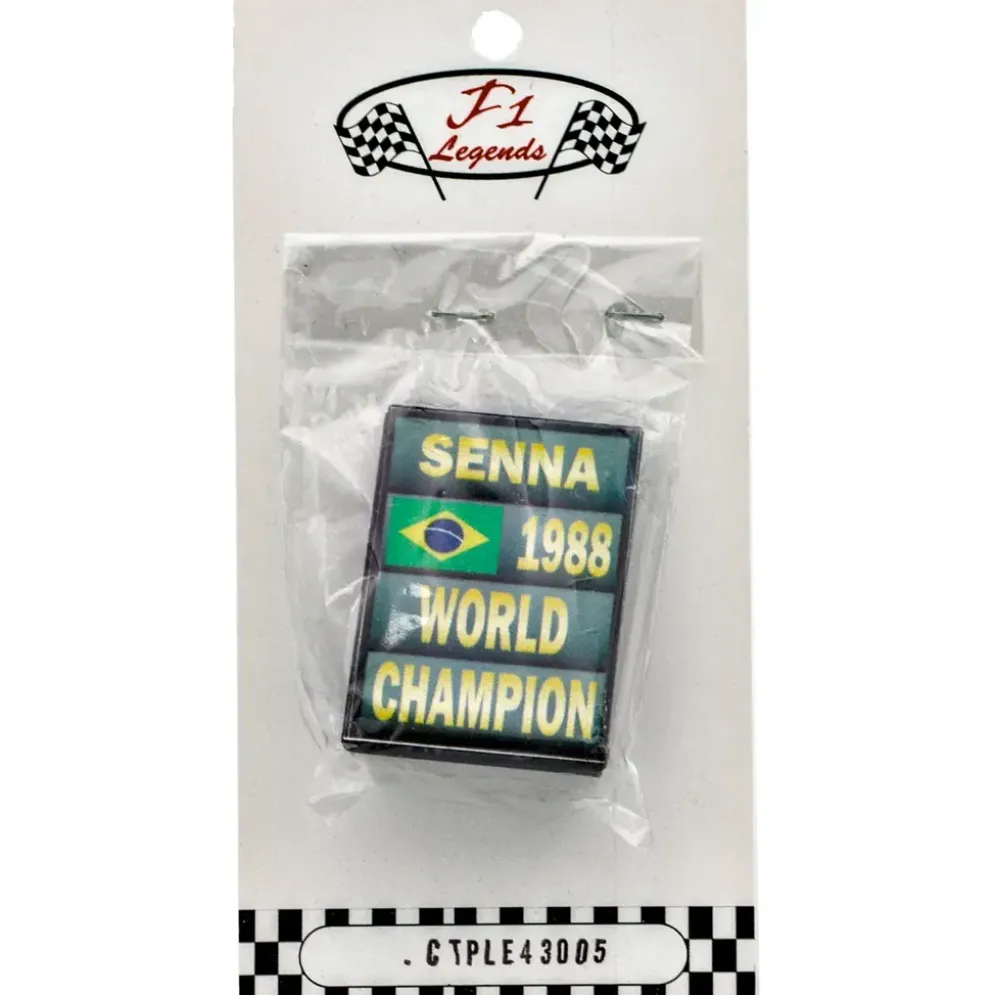 Ayrton Senna - Pit Board 1988 - F1 Legends - Cartrix - 1:43