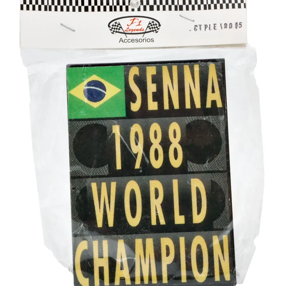 Ayrton Senna - Pit Board 1988 - F1 Legends - Cartrix - 1:18