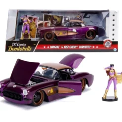 Batgirl & 1957 Chevrolet Corvette - Jada Toys - 1:24