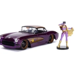 Batgirl & 1957 Chevrolet Corvette - Jada Toys - 1:24