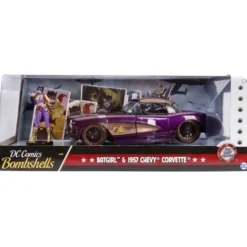 Batgirl & 1957 Chevrolet Corvette - Jada Toys - 1:24