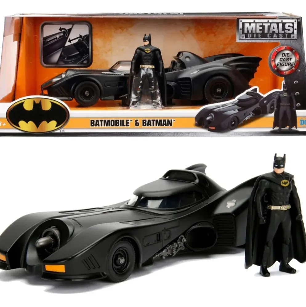 Batmobile & Batman - 1989 - Jada Toys - 1:24