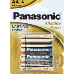 Batterier AA (LR6) - Alkaliskt - Panasonic