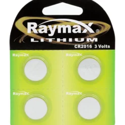 Batterier CR2016 (4-pack) - 3V - Lithium - Raymax