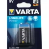 Batteri 9V - Alkaliskt - Varta Longlife Power