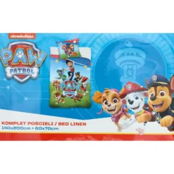 Bäddset - Paw Patrol - 140x200/60x70 cm