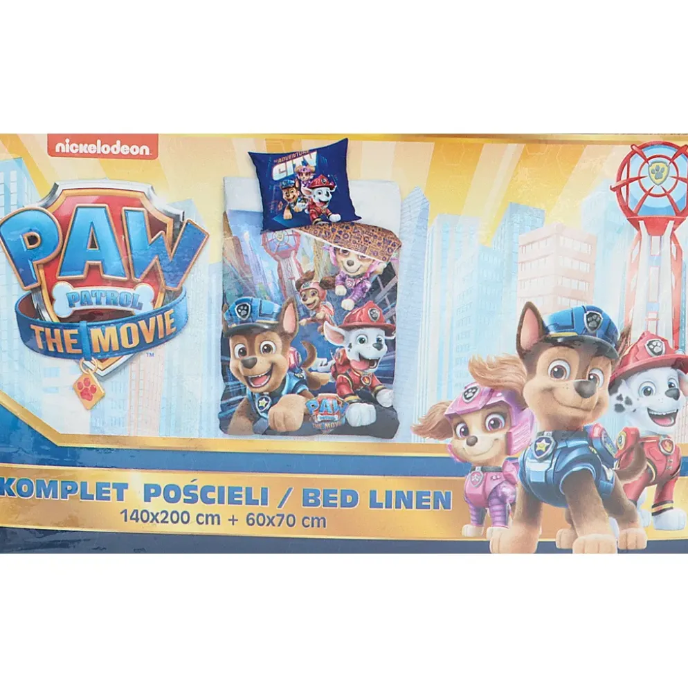 Bäddset - Paw Patrol - 140x200/60x70 cm