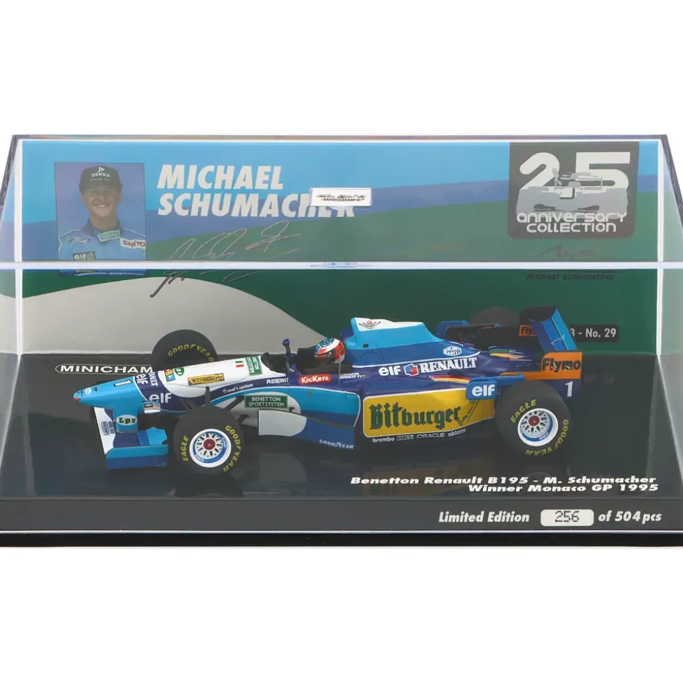 Benetton Renault B195 - M. Schumacher 1995 - Minichamps 1:43