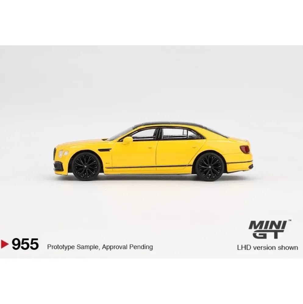 Bentley Flying Spur - Gul - 955 - Mini GT - 1:64