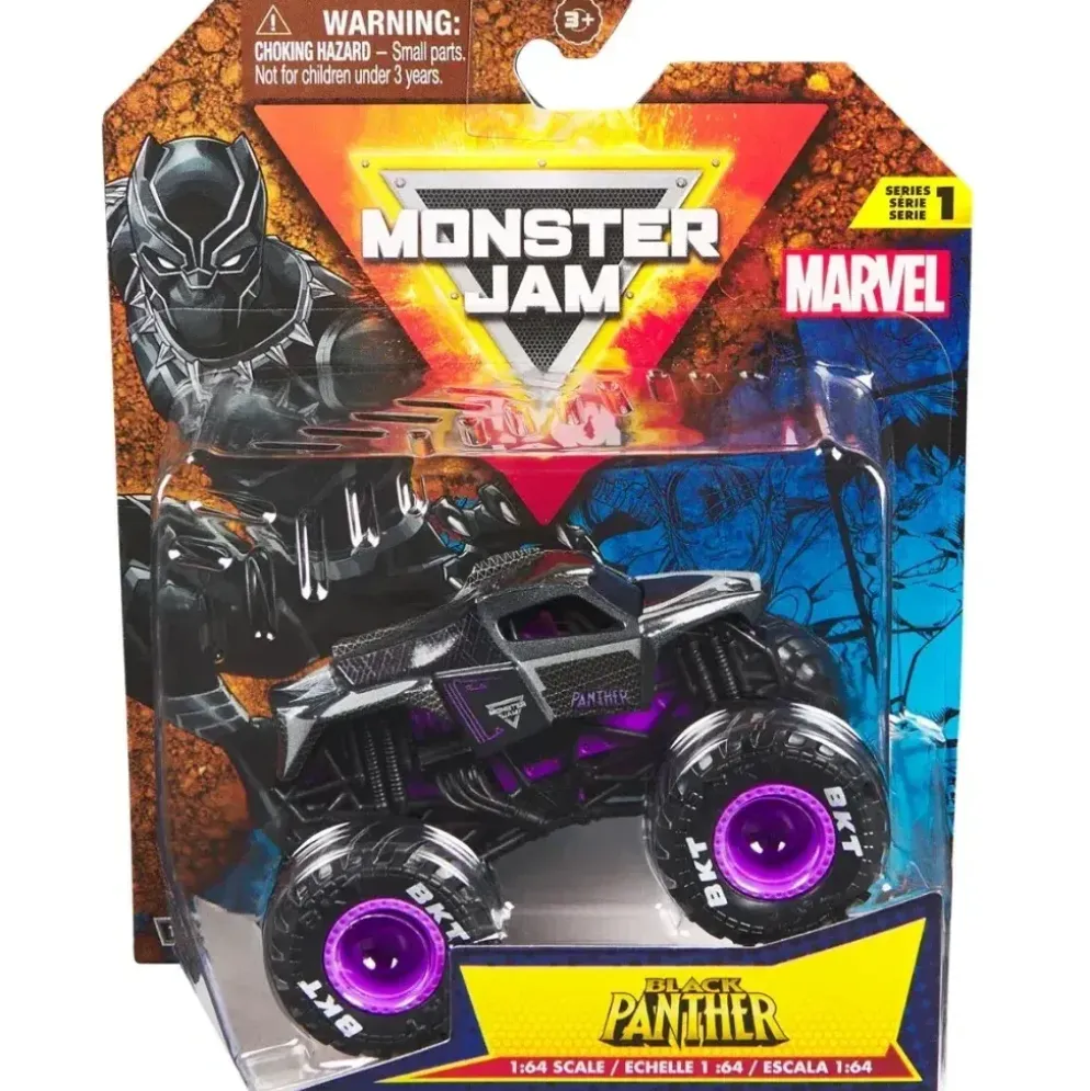 Black Panther - Monster Jam - Monster Truck - 10 cm