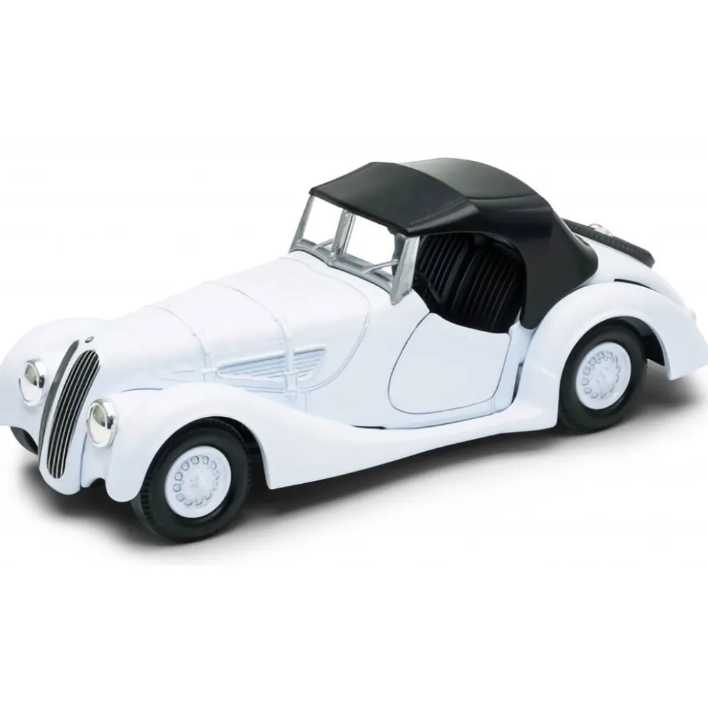 BMW 328 från Welly - Vit